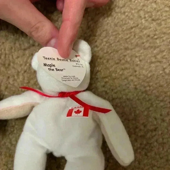 Lot Of 8 Small Beanie Babies Britannia, Erin, Maple, Glory The Bears - Picture 11 of 11